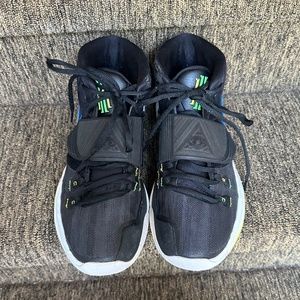 Men's Nike Kyrie Black/white/yellow/blue Shoes. Serial BQ4630-004. Size 12 (45)